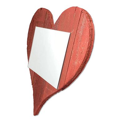 Rustic Farmhouse 12" Wood Heart with 5x7 Transparent Acrylic Photo Holder