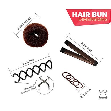 Hawwwy Hair Bun Maker An Easy Fast Bun Tool For All Hair Types