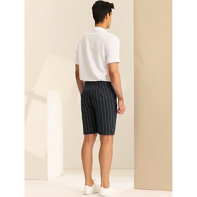 Men's Stripe Flat Front Seersucker Chino Walk Shorts