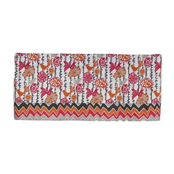 Merangerie Banded Style All Season Valance 3" Rod Pocket