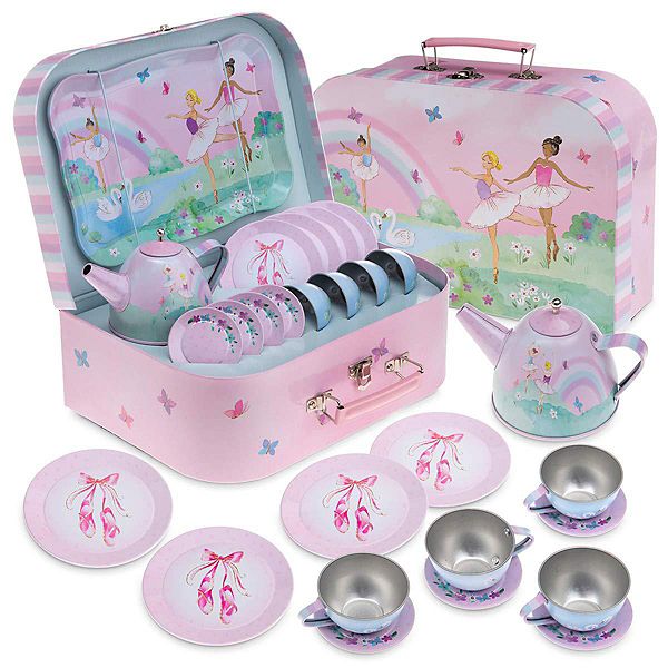 Child's tea set store in carry case