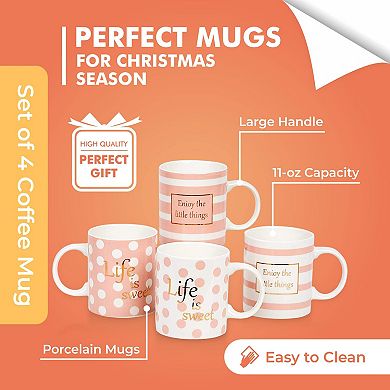 Porcelain Coffee Mug Set For Gifting Occasions