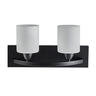 Modern Glass Shade Bathroom Vanity Light Bar