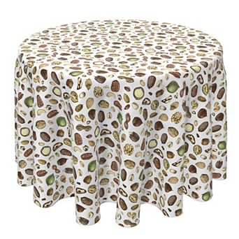 Round Tablecloth, 100% Cotton, 60 Round", Healthy Snacking