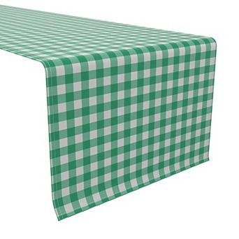 Table Runner, 100% Cotton, 16x72", Plaid 3