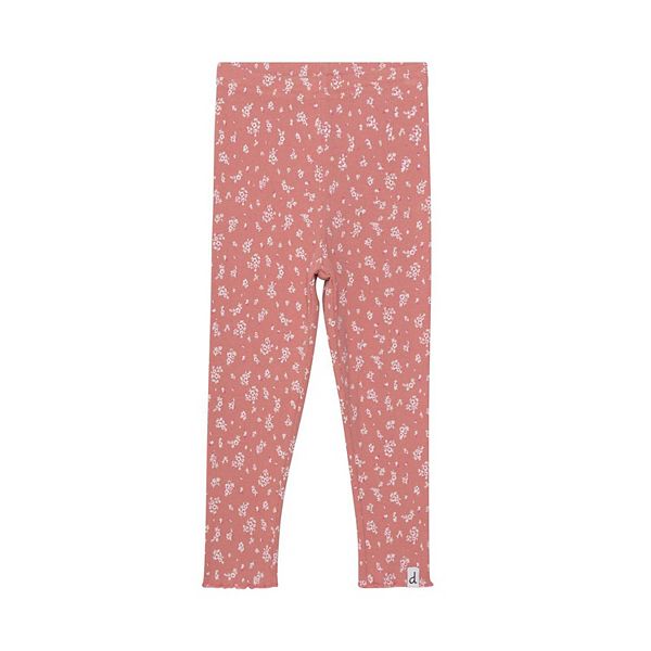 Printed Capri Cinnamon Pink Little Flowers