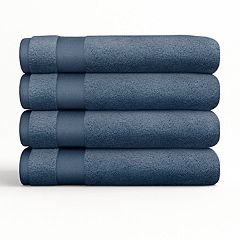 Hotel Quality 100% Turkish Cotton 6 Piece Towel Set Blue