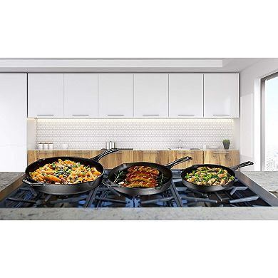 Cast Iron Frying Pan, Oven Safe Cast Iron Skillet, Nonstick Cookware And Bakeware For Casserole Dish
