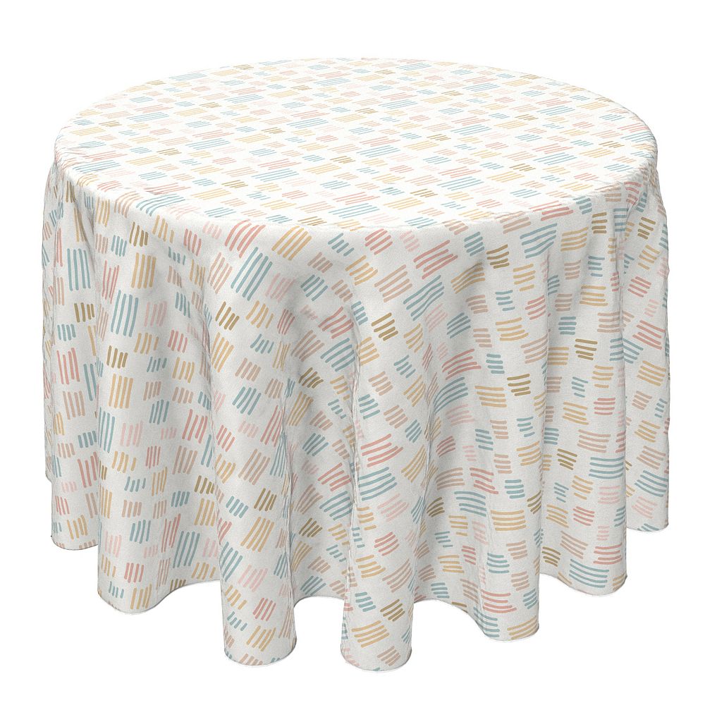 Round Tablecloth, 100% Cotton, 60 Round