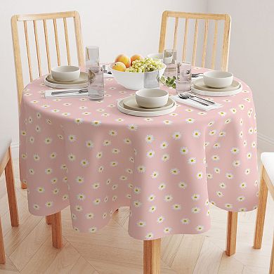 Round Tablecloth, 100% Cotton, 60 Round", Daisy Designs