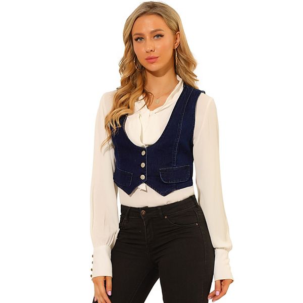 Button Up Vest main image 1