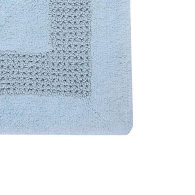 Best Quality Cotton Bath Rug Features All Season Classic Racetrack Design Rug