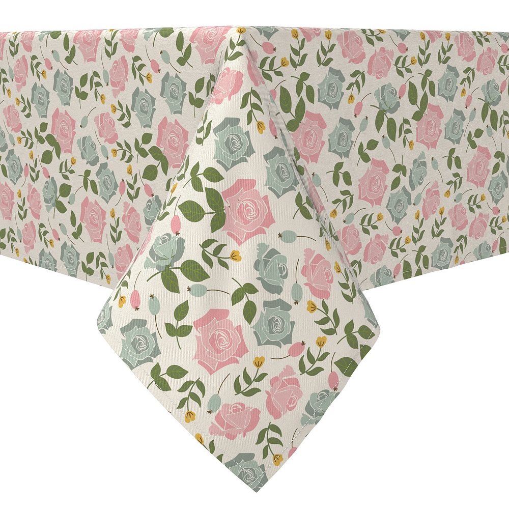 Square Tablecloth, 100% Cotton, 60x60