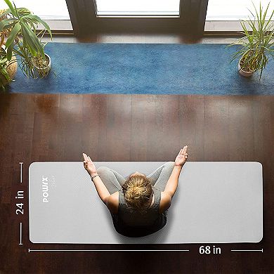TPE Yoga Mat with Bag for Workouts