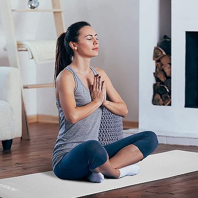TPE Yoga Mat with Bag for Workouts