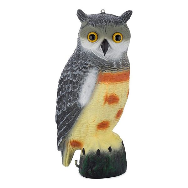 Owl Decoys for Bird Deterrent - Effective Scarecrow for Garden - Keep ...