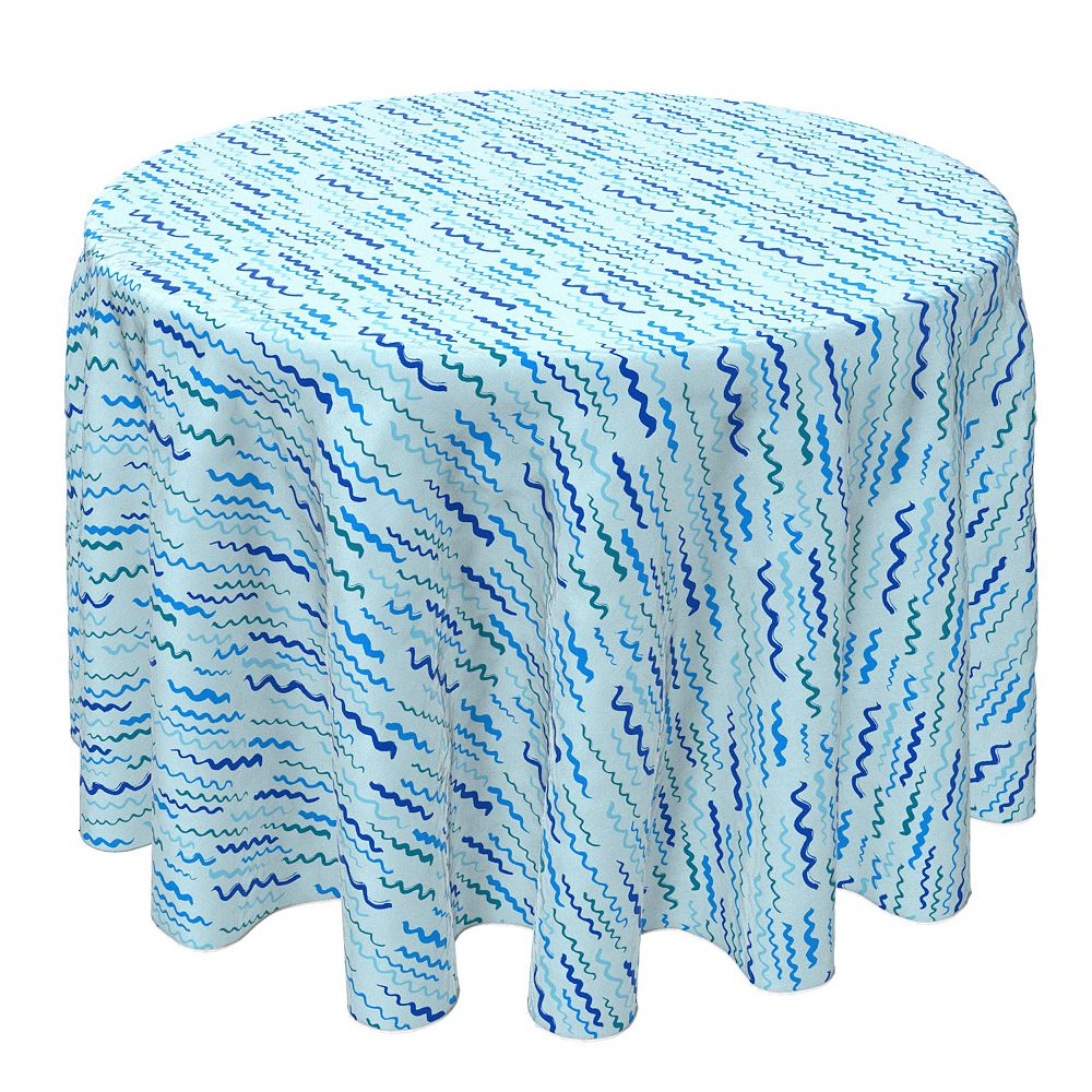 Round Tablecloth, 100% Cotton, 60 Round