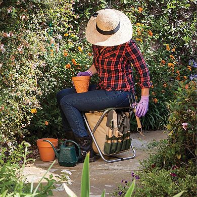 Oniva Star Wars Darth Vader Gardener Folding Seat & Tools