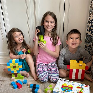 PicassoTiles 60 PC Magnetic Blocks, Magnetic Building Blocks for Kids, Magnet Toy for Kids 3+