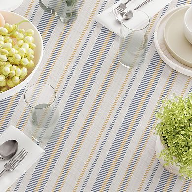 Round Tablecloth, 100% Cotton, 60 Round", Country Kitchen Stripe