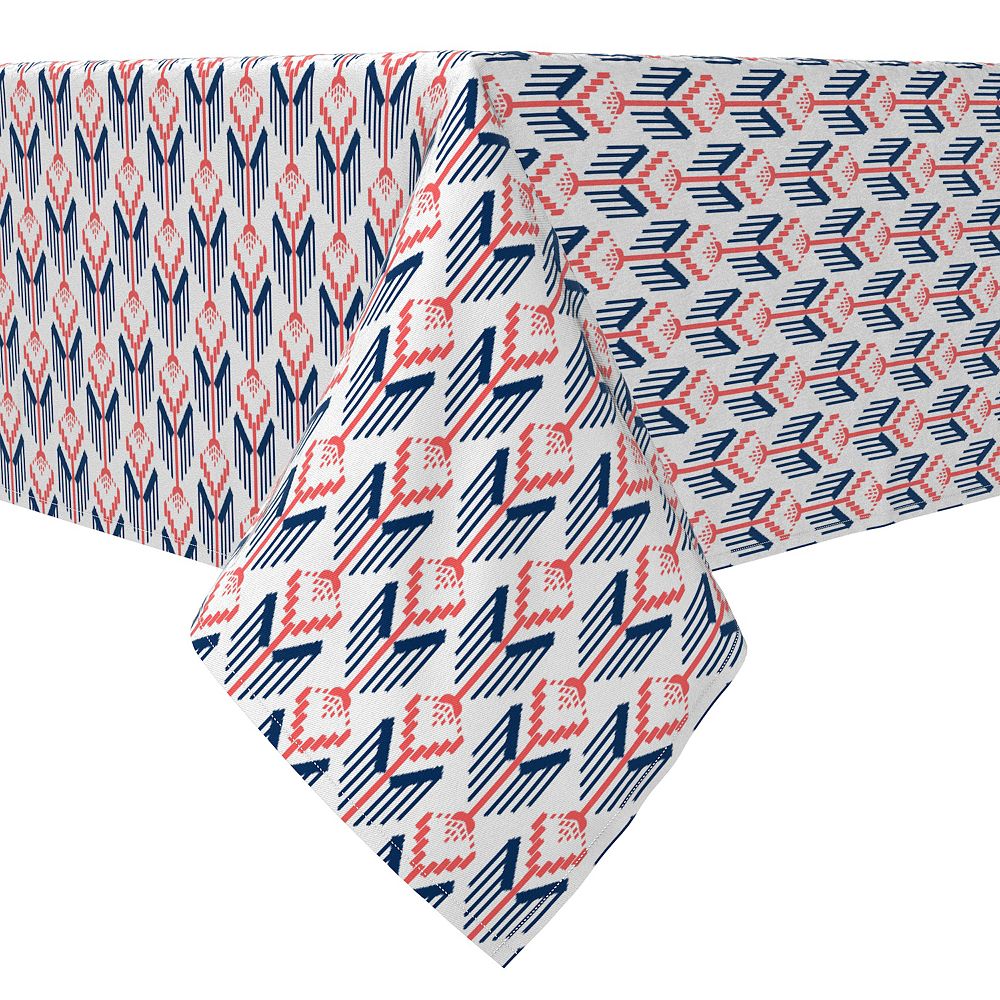 Square Tablecloth, 100% Cotton, 60x60