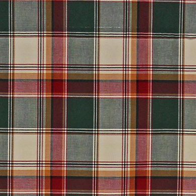 Cabin Plaid Regal Style All Season Valance 3" Rod Pocket