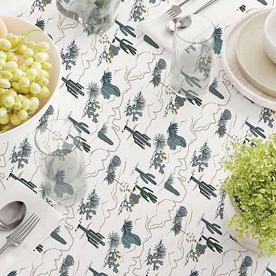 Round Tablecloth, 100% Cotton, 60 Round", Canyon Design