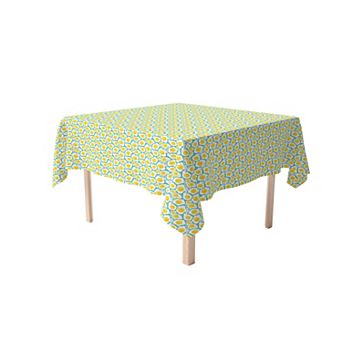 Square Tablecloth, 100% Cotton, 60x60", Brunch Time Eggs