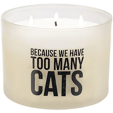 By Kathy "Too Many Cats" Sea Salt & Sage 13.4-oz. Candle Jar
