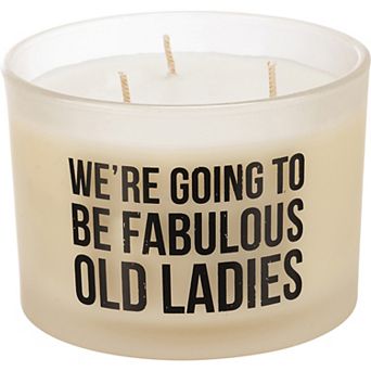 By Kathy "Fabulous Old Ladies" Lavender 13.4-oz. Candle Jar