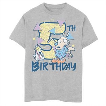 Boys Rocko's Modern Life Rocko & Spunky 5th Birthday Husky Graphic Tee