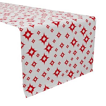 Table Runner, 100% Cotton, 16x108", Cartoon Fireworks