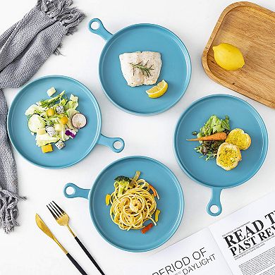 Ceramic Dinner Plate With Handle