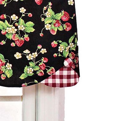 Strawberry Style All Season Fields Petticoat Valance 3" Rod Pocket