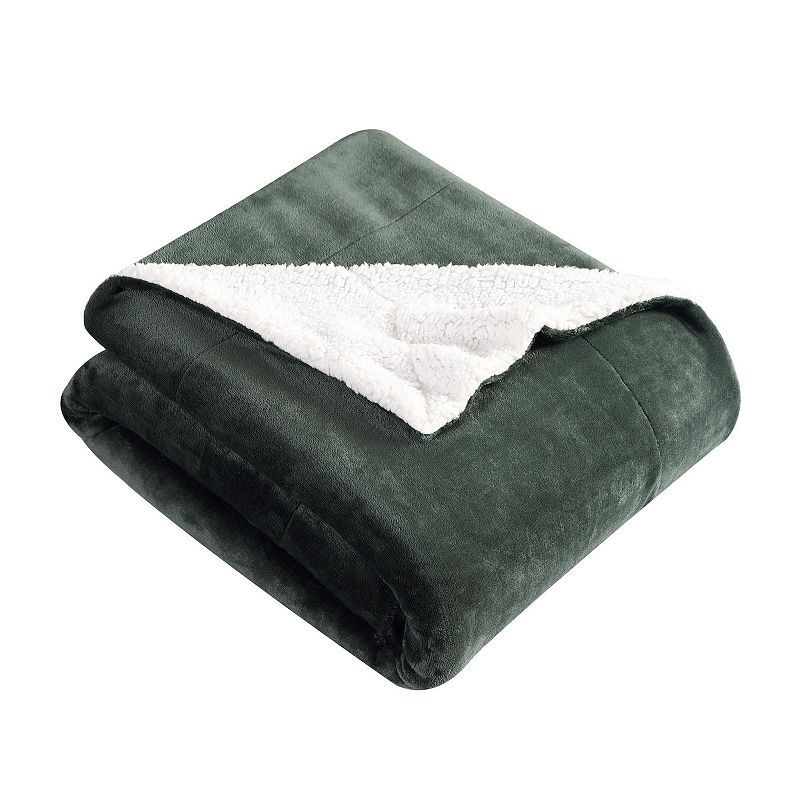 44173063 Eddie Bauer Signature Solid Throw Blanket, Green sku 44173063