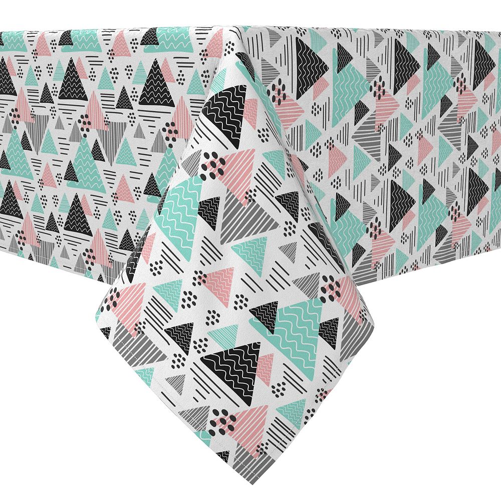 Square Tablecloth, 100% Cotton, 60x60