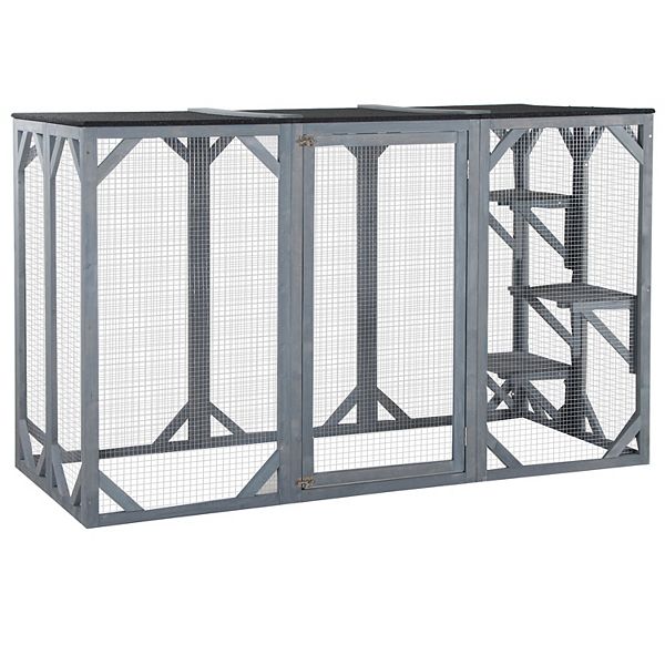 Wire pet outlet enclosure