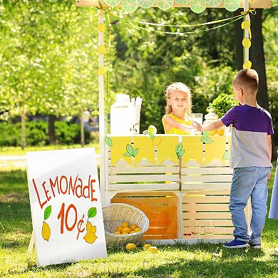 8-Pack Corrugated Plastic Yard Signs, 24x36 Outdoor, 4mm Thick, Blank Surface