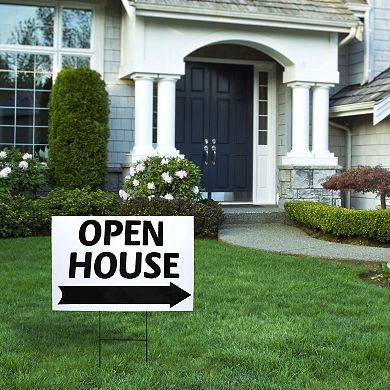 8-Pack Corrugated Plastic Yard Signs, 24x36 Outdoor, 4mm Thick, Blank Surface