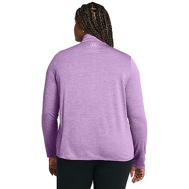 Plus Size Under Armour Tech™ Twist Quarter-Zip Pullover