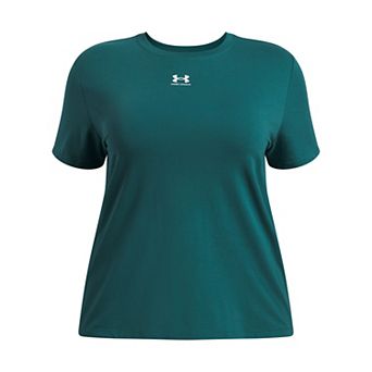 Plus Size Women's Under Armour Rival Core Short Sleeve Tee