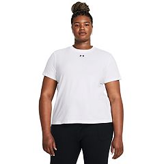 Under Armour Plus Womens UA Velocity Print Short Sleeve Shirt