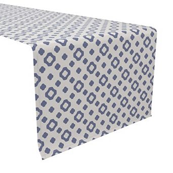 Table Runner, 100% Cotton, 16x90", Textile Prints