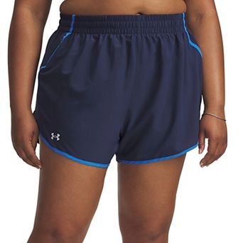 Plus Size Under Armour Fly-By Shorts