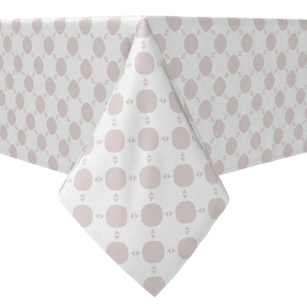 Square Tablecloth, 100% Cotton, 60x60