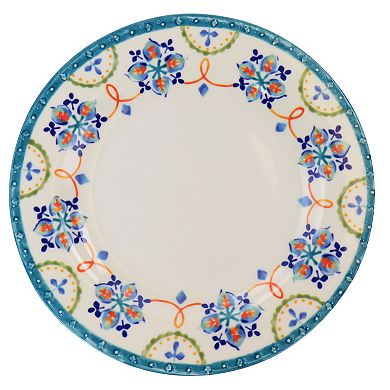 Gibson Home 12 Piece Tamara Melamine Dinnerware Set