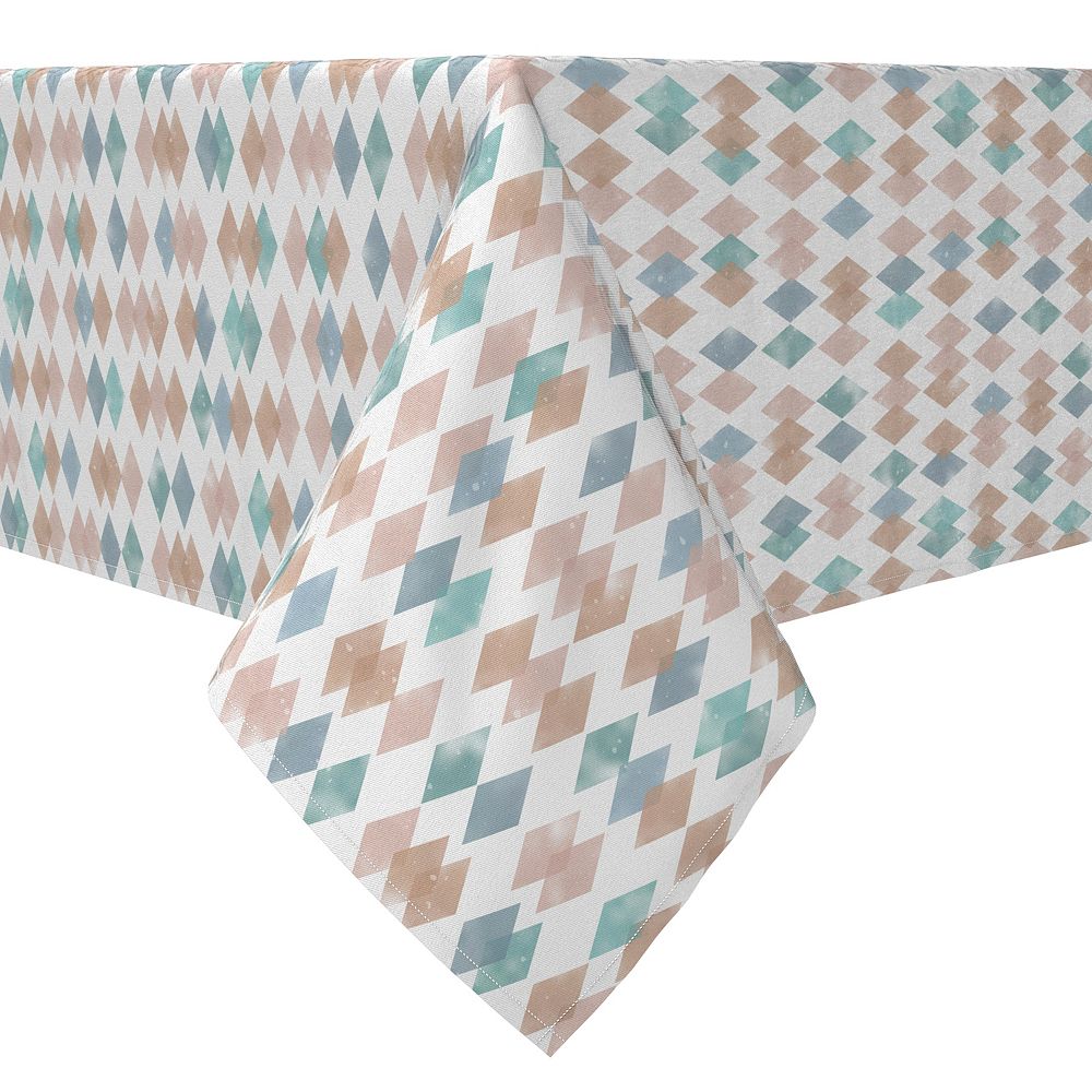 Square Tablecloth, 100% Cotton, 60x60