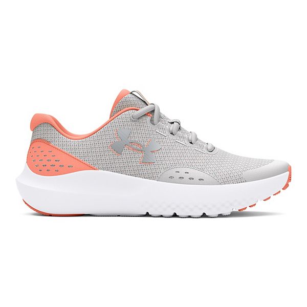 Under Armour Surge 4 Women's Running Shoes - Orange Metallic Silver (6)