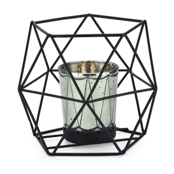 Geometric Tea Light Candle Holder Decorative Centerpiece for Events