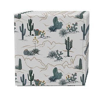 Napkin Set of 4, 100% Cotton, 20x20", Canyon Design